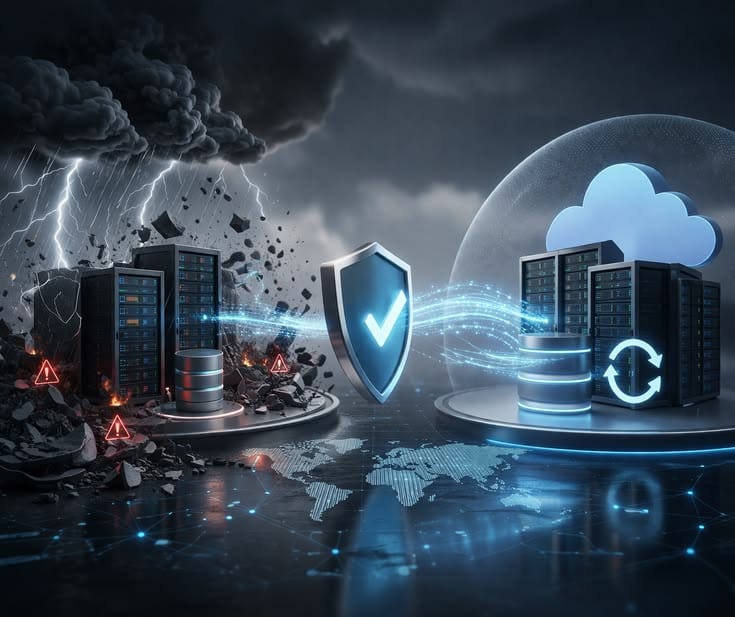 Disaster Recovery hizmeti felaket kurtarma backup yedekleme Services