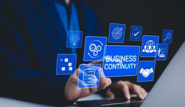 Business,Continuity,Management,Concept.,"business,Continuity",With,Icons,Strategy,,Risk